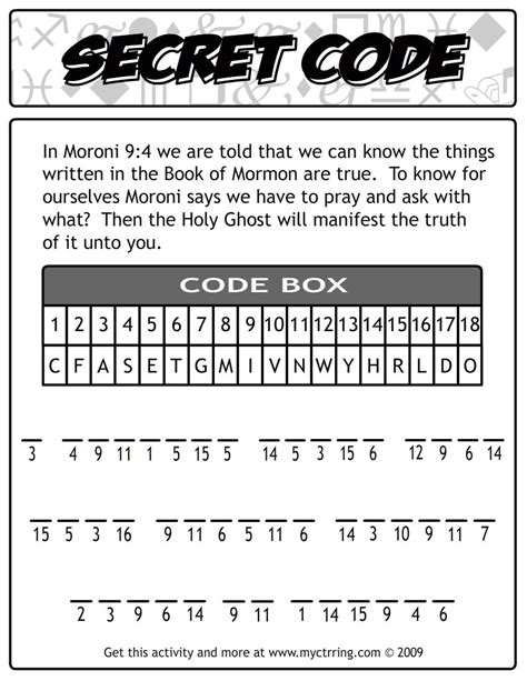 When answered correctly, the students have the key <b>code</b> to the lock – TFTFF Likewise, matching questions lead to a sequence of letters than can become a lock solution. . Escape room code breaking tracking sheet answers